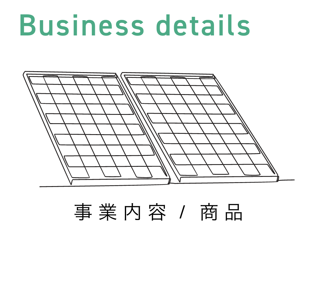 事業内容 / 商品